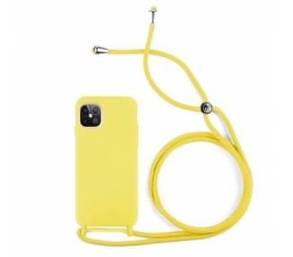 Funda suave con Cordón Iphone 12 Pro Max 5-Colores