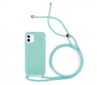 Funda suave con Cordón Iphone 12 / 12 Pro 5-Colores