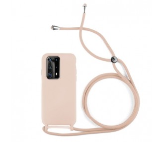Funda suave con Cordón Huawei P40 Pro 7-Colores