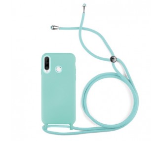 Funda suave con Cordón Huawei P30 Lite 7-Colores