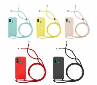 Funda suave con Cordón Huawei P Smart 2020 7-Colores