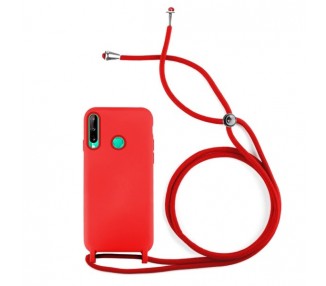 Funda suave con Cordón Huawei P40 Lite E / Y7 P Lite 7-Colores