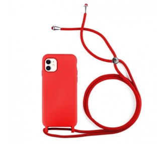 Funda suave con Cordón Iphone 11 5-Colores