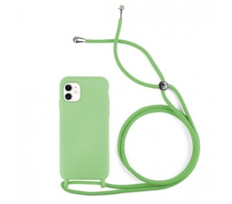Funda suave con Cordón Iphone 11 5-Colores