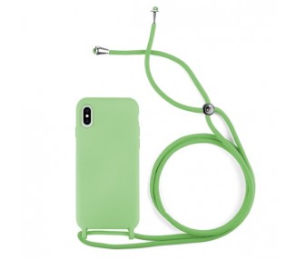 Funda suave con Cordón Iphone Xs Max 5-Colores