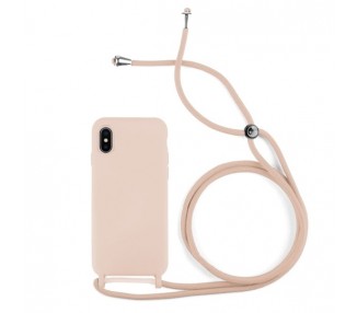 Funda suave con Cordón Iphone X/XS 5-Colores