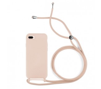 Funda suave con Cordón Iphone 6/7/8 Plus 5-Colores