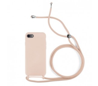Funda suave con Cordón Iphone 7 / 8 / SE 2020 5-Colores