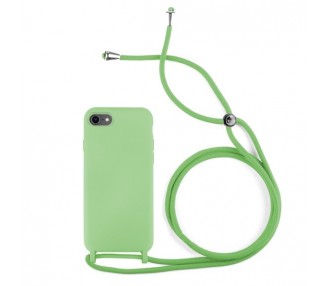 Funda suave con Cordón Iphone 7 / 8 / SE 2020 5-Colores