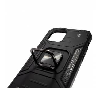 Funda Antigolpe Armor-Case Xiaomi Mi Note 10 con Imán y Soporte de Anilla 360º
