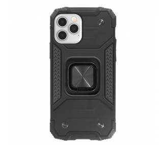 Funda Antigolpe Armor-Case iPhone 12 Pro con Imán y Soporte de Anilla 360º