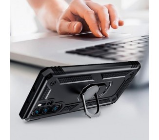 Funda Aluminio Antigolpe IPhone XR con Imán y Soporte de Anilla 360º