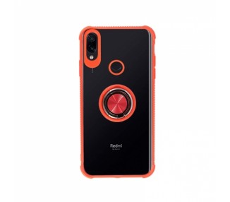 Funda Gel Antigolpe Xiaomi Redmi Note 9S/9 Pro Imán Soporte Anilla 4 Colores