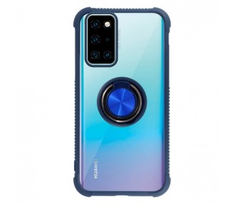 Funda Gel Antigolpe Huawei P40 Lite-E Imán Soporte Anilla 4 Colores