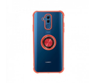 Funda Gel Antigolpe Huawei Mate 30 Lite Imán Soporte Anilla 4 Colores