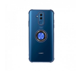Funda Gel Antigolpe Huawei Mate 30 Lite Imán Soporte Anilla 4 Colores