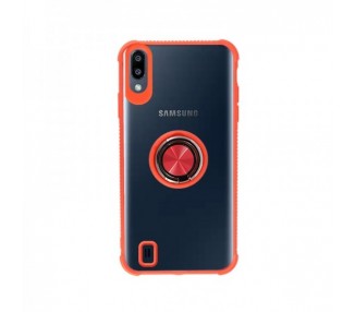 Funda Gel Antigolpe Samsung Galaxy A11 Imán Soporte Anilla 4 Colores
