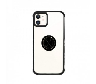 Funda Gel Antigolpe iPhone 12 Mini 5,4 Imán Soporte Anilla 4 Colores"