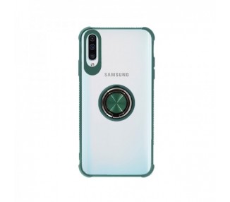 Funda Gel Antigolpe Xiaomi Redmi 9 con Imán y Soporte de Anilla 360º 4 Colores