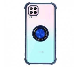 Funda Gel Antigolpe Huawei P40 Lite con Imán y Soporte de Anilla 360º 4 Colores
