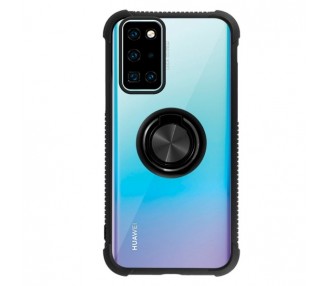 Funda Gel Antigolpe Huawei P40 con Imán y Soporte de Anilla 360º 4 Colores