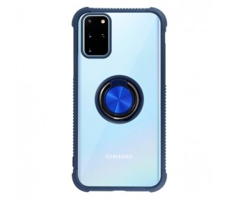 Funda Gel Antigolpe Samsung Galaxy S20 Plus Imán Soporte Anilla 4 Colores