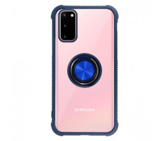 Funda Gel Antigolpe Samsung Galaxy S20 Imán Soporte Anilla 4 Colores