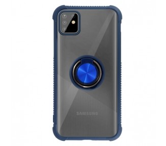 Funda Gel Antigolpe Samsung Galaxy A81/Note 10 Lite Imán Soporte Anilla 