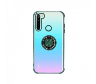 Funda Gel Antigolpe Xiaomi Redmi Note 8T Imán Soporte Anilla 4 Colores
