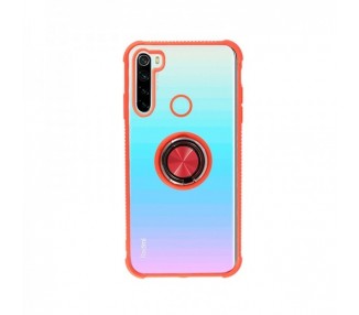 Funda Gel Antigolpe Xiaomi Redmi Note 8T Imán Soporte Anilla 4 Colores