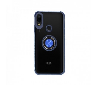 Funda Gel Antigolpe Xiaomi Redmi 7 con Imán y Soporte de Anilla 360º 4 Colores