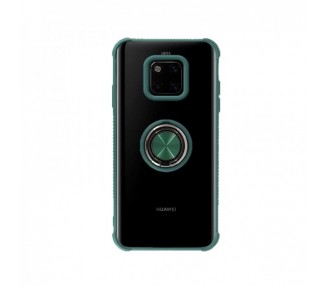 Funda Gel Antigolpe Huawei Mate 20 Pro Imán Soporte Anilla 4 Colores