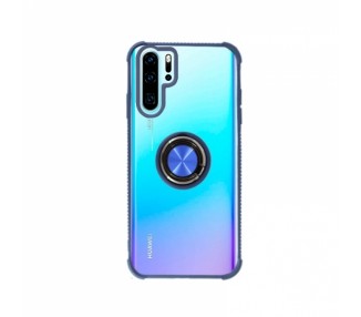 Funda Gel Antigolpe Huawei P30 Pro con Imán y Soporte de Anilla 360º 4 Colores