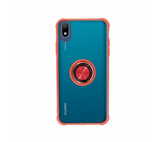 Funda Gel Antigolpe Huawei Y5 2019 con Imán y Soporte de Anilla 360º 4 Colores