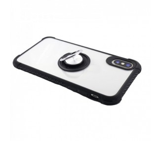 Funda Gel Antigolpe Samsung Galaxy A50 Imán Soporte Anilla 4 Colores