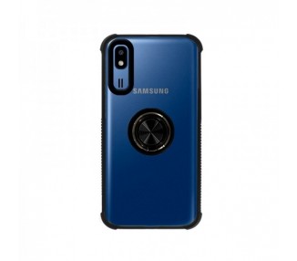 Funda Gel Antigolpe Samsung Galaxy A2 Core Imán Soporte Anilla 4 Colores