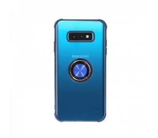 Funda Gel Antigolpe Samsung Galaxy S10e Imán Soporte Anilla 4 Colores