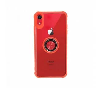 Funda Gel Antigolpe iPhone Xr con Imán y Soporte de Anilla 360º 4 Colores