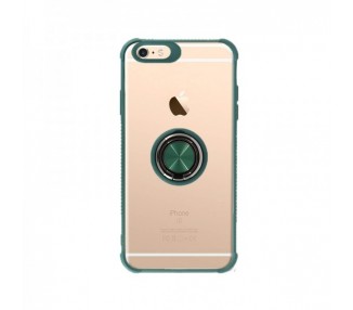 Funda Gel Antigolpe iPhone 6 Plus con Imán y Soporte de Anilla 360º 4 Colores