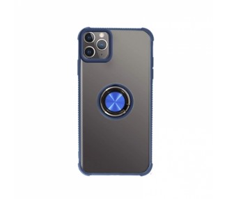 Funda Gel Antigolpe iPhone 11 Pro Max 6.5 Imán Soporte Anilla 4 Colores