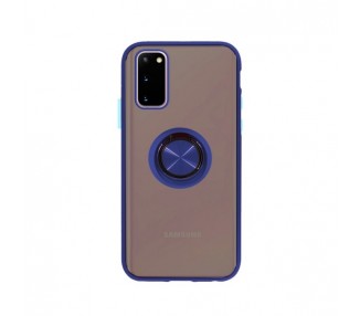 Funda Gel Samsung Galaxy S20 FE Iman con soporte Smoked