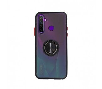 Funda Gel Realme 5 Iman con soporte Smoked