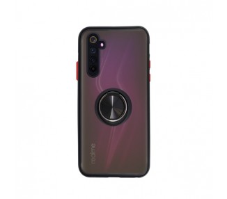 Funda Gel Realme 6 Pro Iman con soporte Smoked