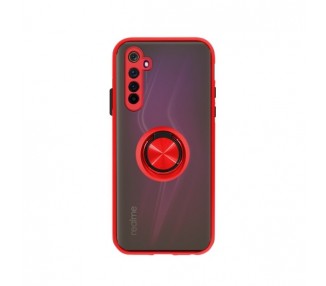 Funda Gel Realme 6 Pro Iman con soporte Smoked