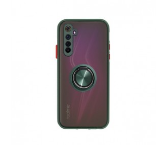 Funda Gel Realme 6 Pro Iman con soporte Smoked