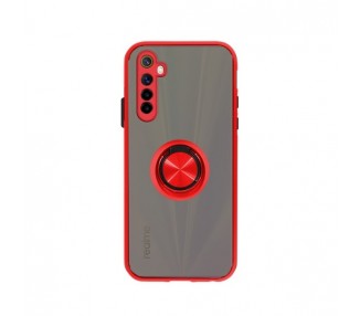 Funda Gel Realme 6 Iman con soporte Smoked