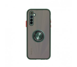 Funda Gel Realme 6 Iman con soporte Smoked