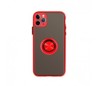 Funda Gel iPhone 12 / 12 Pro Iman con soporte Smoked