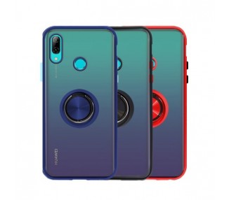 Funda Gel Huawei P Smart Z Iman con soporte Smoked