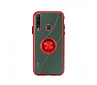 Funda Gel Huawei Y6P Iman con soporte Smoked